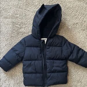 Old Navy Navy Blue Kids Puffer Jacket